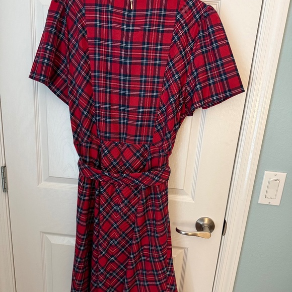 Draper James Love Circle Dress in Angie Plaid - Picture 4 of 5
